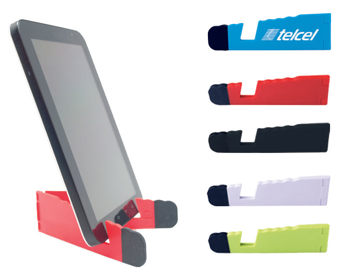 Base plegable de plastico para celulares y tablets