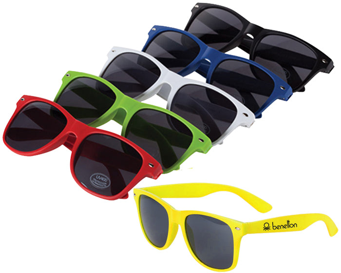 Lentes de plastico para sol en color mate