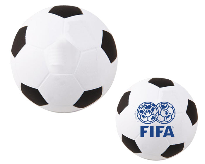 Figura de poliuretano en forma de balon de soccer