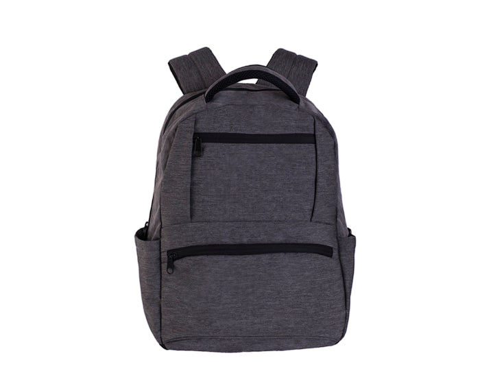 Mochila tipo backpack porta laptop con 3 compartimentos y correas ajustables