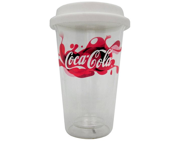 Vaso de vidrio de doble capa