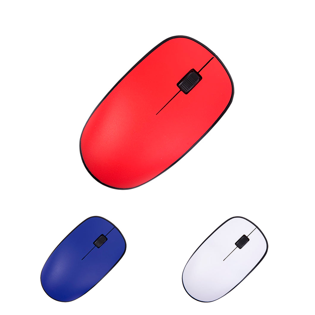 Mouse inalambrico con compartimento para guardar control usb a distancia y boton de scroll