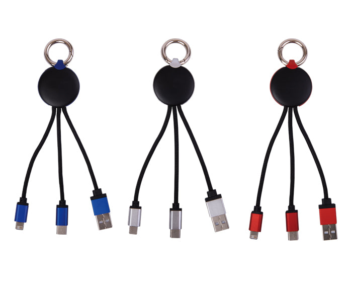 Cable conector usb con adaptador duo