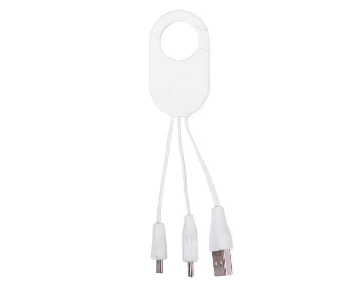 Cable conector usb con adaptador duo