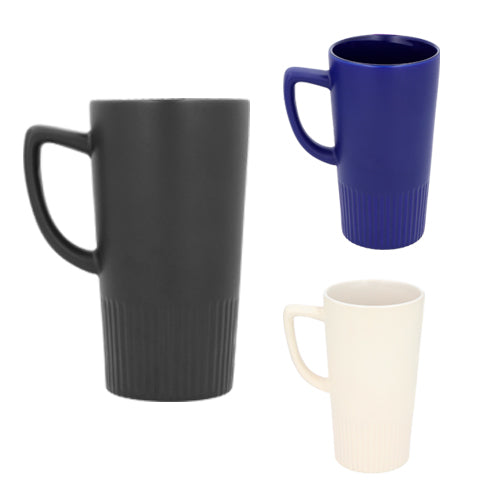 Taza conica de ceramica capacidad 520 ml