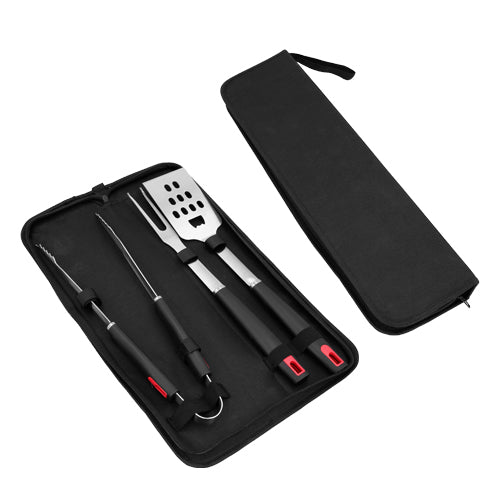 Estuche portatil con utensilios para bbq