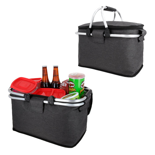 Canasta de picnic plegable con interior termico