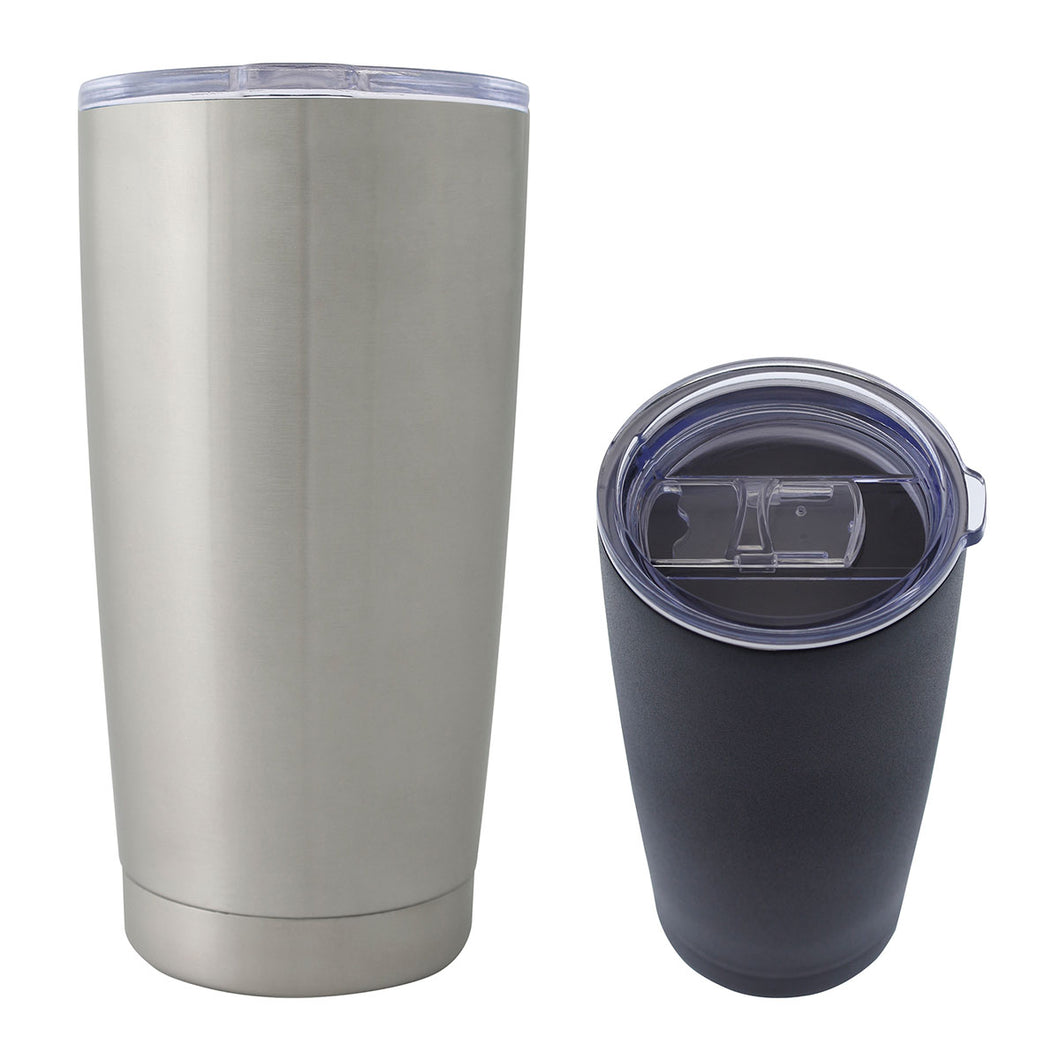 Vaso termico con doble pared de acero inoxidable