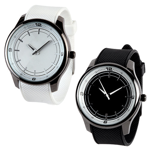 Reloj con caja metalica