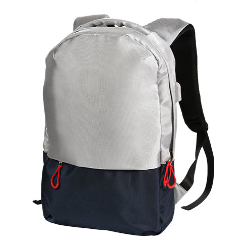 Mochila  tipo backpack con porta laptop incluye puerto usb