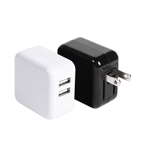 Conector de pared con doble entrada tipo usb