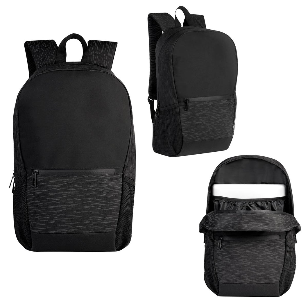 Mochila bolsa principal con espacio para laptop