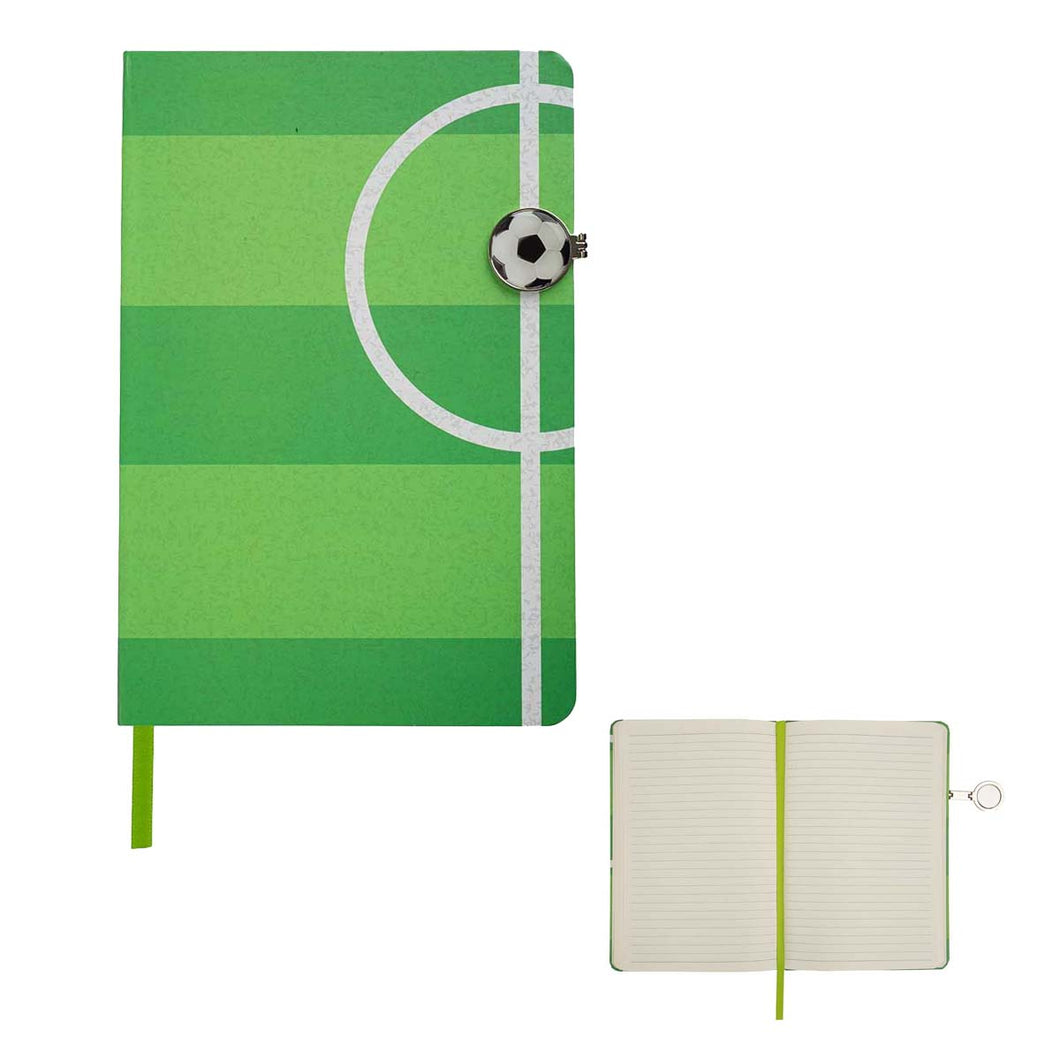 Libreta cancha balon gota de resina