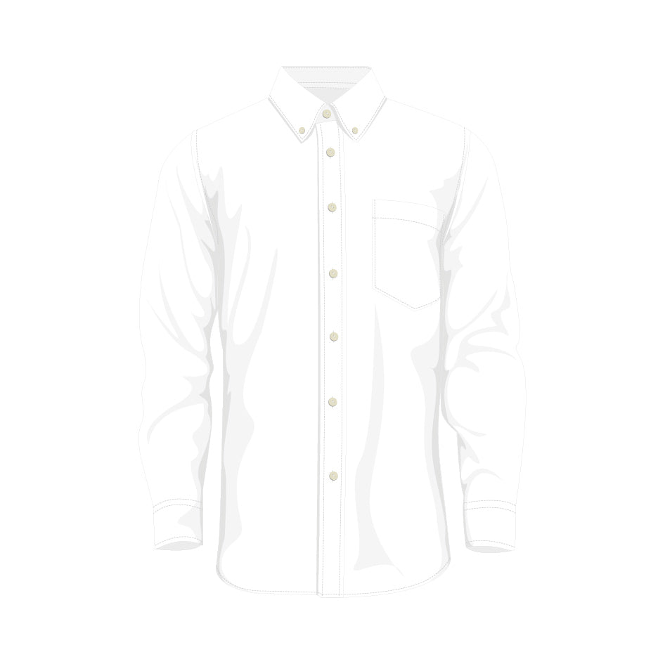 Camisa yazbek oxford manga larga caballero