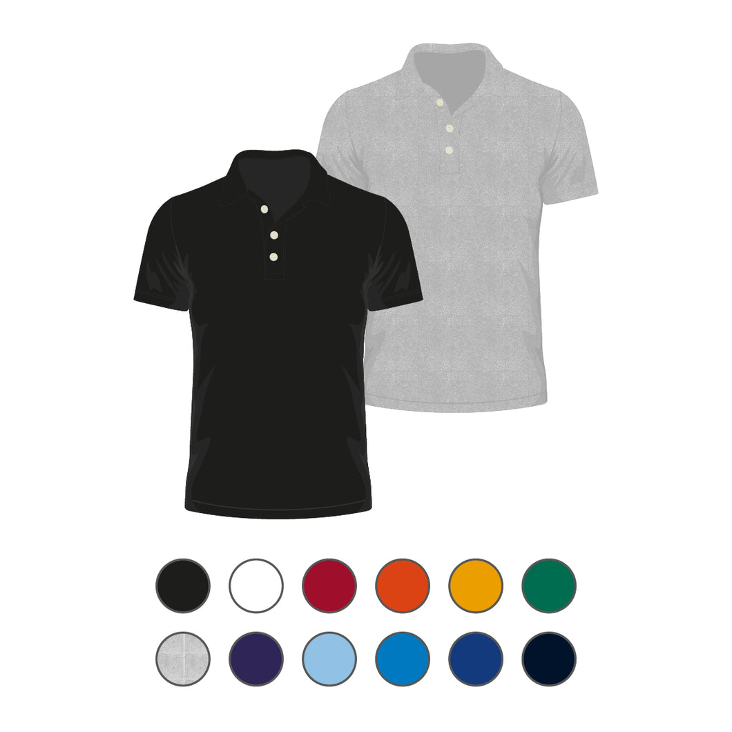 Playera tipo polo yazbek joven colores